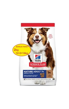 Hill's Mature 7+ Kuzu Etli Pirinçli Orta Irk Yaşlı Köpek Maması 12 KG + 2 KG Hill's Mature 7+ Kuzu Etli Pirinçli Orta Irk Yaşlı Köpek Maması 12 KG + 2 KG