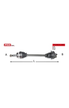 Mga Aks Komple Sol Abslı Master Iı 2.5 G9u MR00-MGA-70301