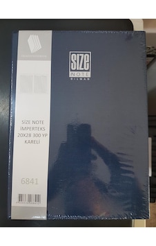 Dilman Size Note İmperteks 20X28 300Yp Kareli Lacivert Dilman Size Note İmperteks 20X28 300Yp Kareli Lacivert