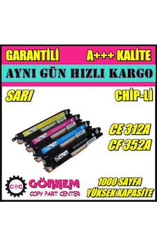 Hp Cf352A Uyumlu Toner Sarı 130A Hp Cf352A Uyumlu Toner Sarı 130A