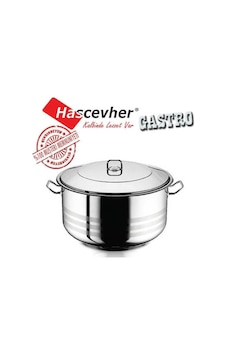 Hascevher Gastro 50X30 Derin 54 L Çelik Tencere Hascevher Gastro 50X30 Derin 54 L Çelik Tencere