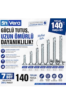 3.9 Akıllı Vida Matkap Uçlu Vida Seti 3.9x13 3.9x16 3.9x19 3.9x22 3.9x25 3.9x32 3.9x38 Kendinden Delici Sac Ve Metal Montaj Vidası 140 Adet 3.9 Akıllı Vida Matkap Uçlu Vida Seti 3.9x13 3.9x16 3.9x19 3.9x22 3.9x25 3.9x32 3.9x38 Kendinden Delici Sac Ve Metal Montaj Vidası 140 Adet