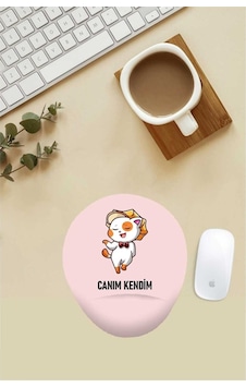 Canım Kendim Desenli Bilek Destekli Mouse Pad Mousepad Canım Kendim Desenli Bilek Destekli Mouse Pad Mousepad