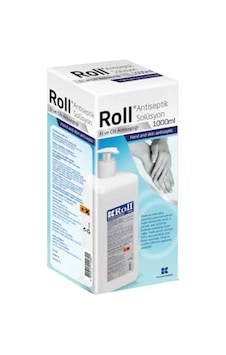 Roll Antiseptik Solüsyon Pompalı 1lt El Dezenfektanı Roll Antiseptik Solüsyon Pompalı 1lt El Dezenfektanı