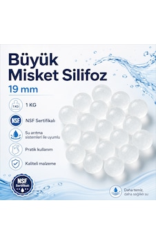 19 Mm Büyük Misket Silifoz 1 Kg Nsf Sertifikalı 701007112 19 Mm Büyük Misket Silifoz 1 Kg Nsf Sertifikalı 701007112