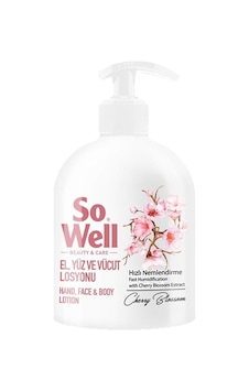 So Well El Yüz Ve Vücut Losyonu Cherry Balsam 500 Ml So Well El Yüz Ve Vücut Losyonu Cherry Balsam 500 Ml