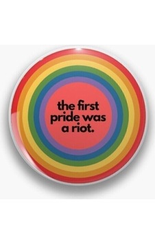 Ms Major Selection The First Pride Was A Riot Yazılı Rozet Diğer Ms Major Selection The First Pride Was A Riot Yazılı Rozet Diğer