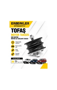 Tofaş Doğan, Kartal, Şahin Düz Motor Takozu Motor Alt Bağlantı Takozu - Erb343