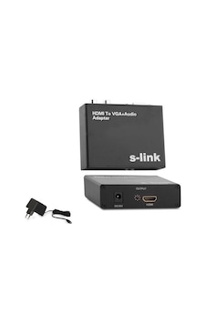 S-Link VHC11 VGA To HDMI Dönüştürücü S-Link VHC11 VGA To HDMI Dönüştürücü