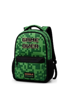 Minecraft 3772 Creeper Okul Çantası Çift Gözlü 41,5 Cm Tablet Bölmeli Ergonomik Su İtici Sırt Çantası Çok Renkli Minecraft 3772 Creeper Okul Çantası Çift Gözlü 41,5 Cm Tablet Bölmeli Ergonomik Su İtici Sırt Çantası Çok Renkli