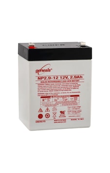 Genesis Np2.9-12 12v 2.9 Ah Bakımsız Kuru Akü