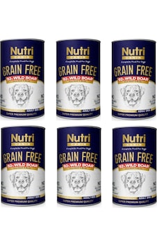 Nutri Canin Tahılsız Yaban Domuzlu Köpek Konserve 6 x 400 G Nutri Canin Tahılsız Yaban Domuzlu Köpek Konserve 6 x 400 G