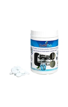Coffytab A001-6 Süt Kanalı Ve Buhar Çubuğu Temizleme Tableti, 5 Gr, 120 Tablet Beyaz Coffytab A001-6 Süt Kanalı Ve Buhar Çubuğu Temizleme Tableti, 5 Gr, 120 Tablet Beyaz