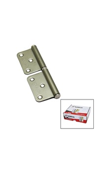 Koral Saten Çelik Cerman Yönsüz Sabit Menteşe 12cm- 20'li Paket Diğer Koral Saten Çelik Cerman Yönsüz Sabit Menteşe 12cm- 20'li Paket Diğer