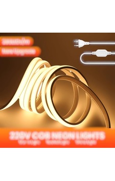 Yeni Nesil Cob Neon Led 220 Volt Günışığı 10 Metre