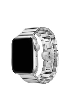 Watch Ultra 49mm Kordon Uyumlu Krd-41 Metal Strap Kayış Omsy- Gümüş Watch Ultra 49mm Kordon Uyumlu Krd-41 Metal Strap Kayış Omsy- Gümüş