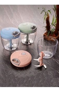 5 Bıçaklı Büyük Boy İpli El Rondosu Pratik Doğrayıcı 1000ml Mix 5 Bıçaklı Büyük Boy İpli El Rondosu Pratik Doğrayıcı 1000ml Mix