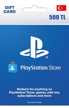Playstation Hediye Kartı 500 Tl Playstation Hediye Kartı 500 Tl