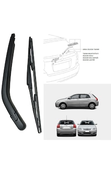 Toyota Corolla Arka Silecek Kolu Corolla Arka Silecek Kapğı 02-07