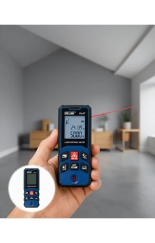 Astraltech Dijital Lazer Metre 50 M Ölçüm Kapasiteli
