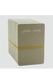 8 - 781 - Delikli Gri Renkli - Csmo-tex - Küpe Kartı 8 - 781 - Delikli Gri Renkli - Csmo-tex - Küpe Kartı