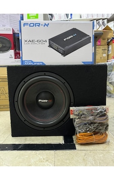 Paket Set 30 CM Bass 1200 Wat Forx 4 Kanallı Anfi Kablo Seti Paket Set 30 CM Bass 1200 Wat Forx 4 Kanallı Anfi Kablo Seti