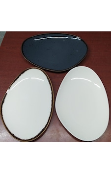 Konak Züccaciye Elips Sunumluk 35x25 Cm Çok Renkli Konak Züccaciye Elips Sunumluk 35x25 Cm Çok Renkli