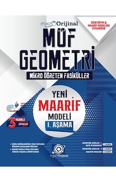 Orijinal Mikro Tyt Geometri Maarif Model 1. Aşama Mikro Öğreten Fasiküller Orijinal Mikro Tyt Geometri Maarif Model 1. Aşama Mikro Öğreten Fasiküller