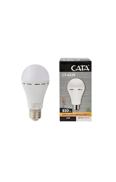 Cata CT-4229 9W Şarjlı Led Ampul Cata CT-4229 9W Şarjlı Led Ampul