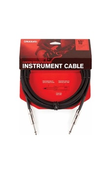 Daddario Pw-Bg-10Bk Custom Series Braided Instrument Cable Enstrü Daddario Pw-Bg-10Bk Custom Series Braided Instrument Cable Enstrü