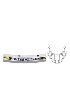 Mavic Jant Çemberi A317 28" Disk Fren Silver 36D Mavic Jant Çemberi A317 28" Disk Fren Silver 36D