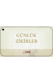 Günlük Zikirler Kartela - Karaca Yayınevi
