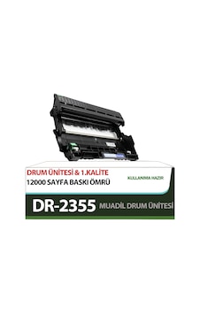 For Brother Dr-2355 Mfc-l2700dw Siyah Drum Ünitesi Muadil For Brother Dr-2355 Mfc-l2700dw Siyah Drum Ünitesi Muadil