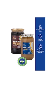 Ots Organik Tahin 950 Gr Ve Keçiboynuzu Pekmezi 380 Gr Seti Organik Sertifikalı, Pestisit Analizli Ots Organik Tahin 950 Gr Ve Keçiboynuzu Pekmezi 380 Gr Seti Organik Sertifikalı, Pestisit Analizli