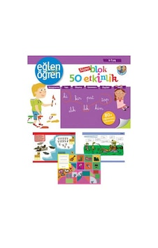 Eğlen Öğren 6-7 yaş Süper Blok 50 Etkinlik- Dstil Tasarım