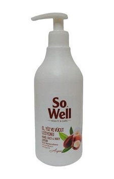 Sowell Argan Yağlı Nemlendirici El Yüz ve Vücut Losyonu 500 ML