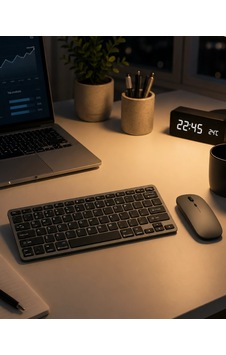 Maesko Telefon Tablet Ve Bilgisayar Uyumlu Kablosuz Klavye Mouse Kombini