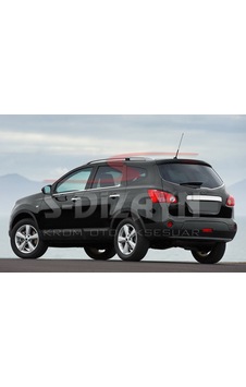 S-Dizayn  Nissan Qashqai +2 Krom Cam Çıtası 4 Prç 2010-2014
