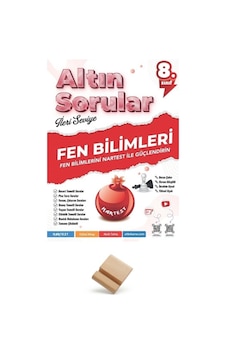 Nartest Lgs 8. Sınıf Altın Sorular Fen Bilimleri Soru Bankası + Telefon Standı Nartest Lgs 8. Sınıf Altın Sorular Fen Bilimleri Soru Bankası + Telefon Standı