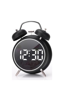 Çift Çanlı Dijital Alarm Saati 70db Yüksek Sesli, Led Ekranlı, Sıcaklık Ve Tarih Gösterimli, Sessiz Çalışma, Gece Işıklı, Sesle Kontrol, Retro & Modern Tasarım Hl-8891a - Siyah Diğer Çift Çanlı Dijital Alarm Saati 70db Yüksek Sesli, Led Ekranlı, Sıcaklık Ve Tarih Gösterimli, Sessiz Çalışma, Gece Işıklı, Sesle Kontrol, Retro & Modern Tasarım Hl-8891a - Siyah Diğer
