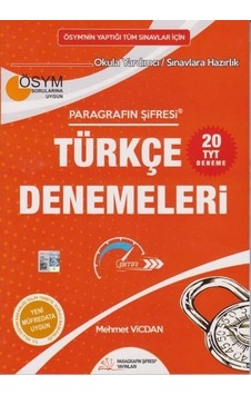 TYT Paragrafın Şifresi Türkçe Denemeleri - Mehmet Vicdan - Paragrafın Şifresi TYT Paragrafın Şifresi Türkçe Denemeleri - Mehmet Vicdan - Paragrafın Şifresi