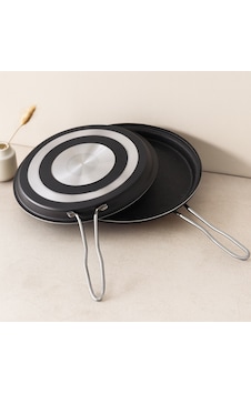32 Cm Teflon Balık Tavası Çift Çok Renkli 32 Cm Teflon Balık Tavası Çift Çok Renkli