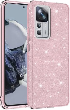More TR Xiaomi Mi 12T Kılıf Zore Shining Silikon - pembe