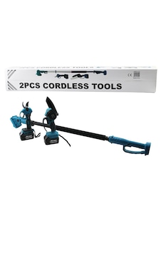 Go İthalat Bn-5 Cordless Tools Ltj-6a Zz-01 2 Pcs Set 6&amp Quot Budama Dal Kesme Testere Şarjlı--y