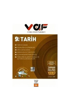 9.Sınıf Tarih Video Anlatım Fasikülleri - Vaf Yayınları 9.Sınıf Tarih Video Anlatım Fasikülleri - Vaf Yayınları