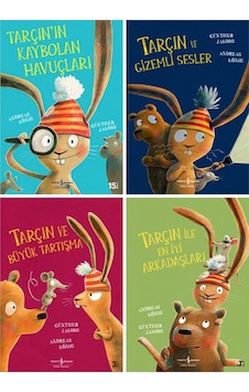Tarçın Serisi 4 Kitap Set / Kaybolan Havuçları+gizemli Sesler+büyük Tartışma+en Iyi Arkadaşları Tarçın Serisi 4 Kitap Set / Kaybolan Havuçları+gizemli Sesler+büyük Tartışma+en Iyi Arkadaşları