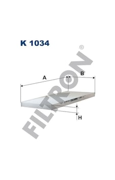 Muhtelif K1034 Polen Filtresi Punto 1.2 97-00 Cu3138 Fn8808