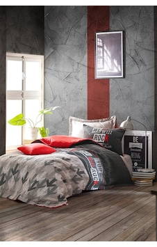 Genç Odası Tek Kişilik Complete Set Rock Kırmızı Genç Odası Tek Kişilik Complete Set Rock Kırmızı