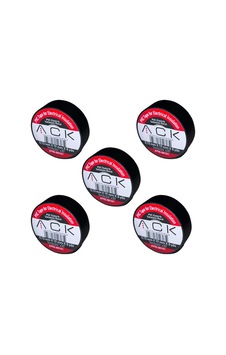 5 Adet Ack Siyah İzole Bant 0.13x19mmx8yds 5 Adet Ack Siyah İzole Bant 0.13x19mmx8yds