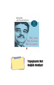 He'nin İki Gözü İki Çeşme + Yapışkanlı Not Kağıdı He'nin İki Gözü İki Çeşme + Yapışkanlı Not Kağıdı
